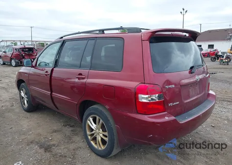 2004 Toyota Highlander Limited V6 from USA, damaged, VIN JTEEP21A740052361